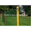 ISO9001 Roll Top Fencing, Roll top welded fence, Roll top welded mesh panel fence